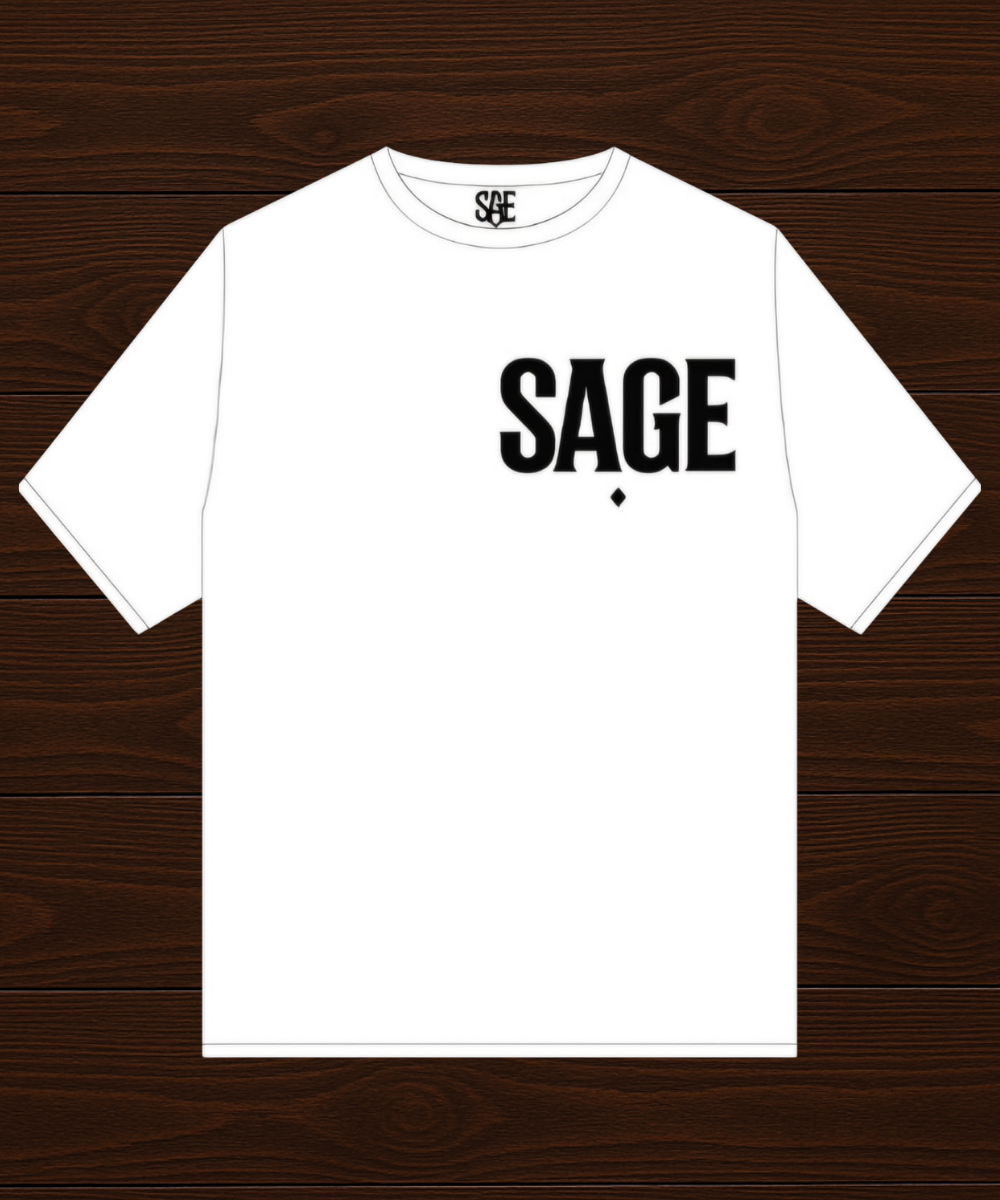 Sage White T-Shirt