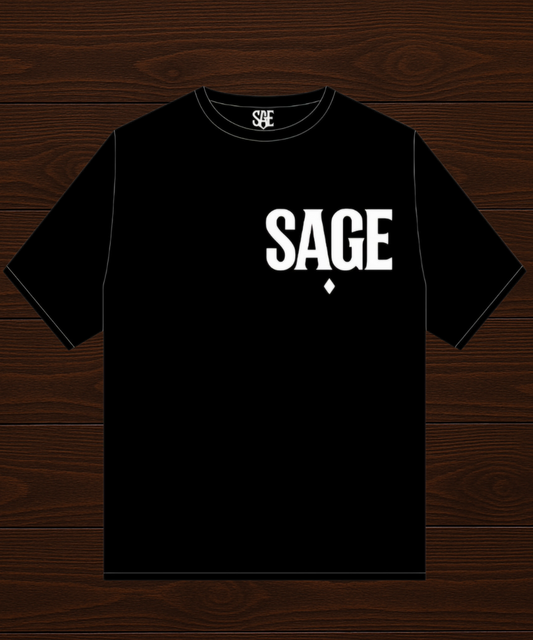 Sage Black T-Shirt